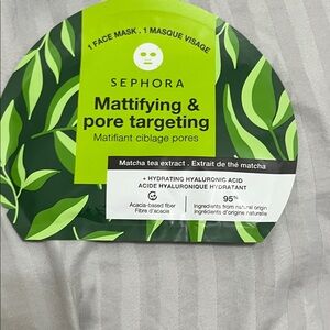 Sephora Green Mattifying & Pore Targeting Mask